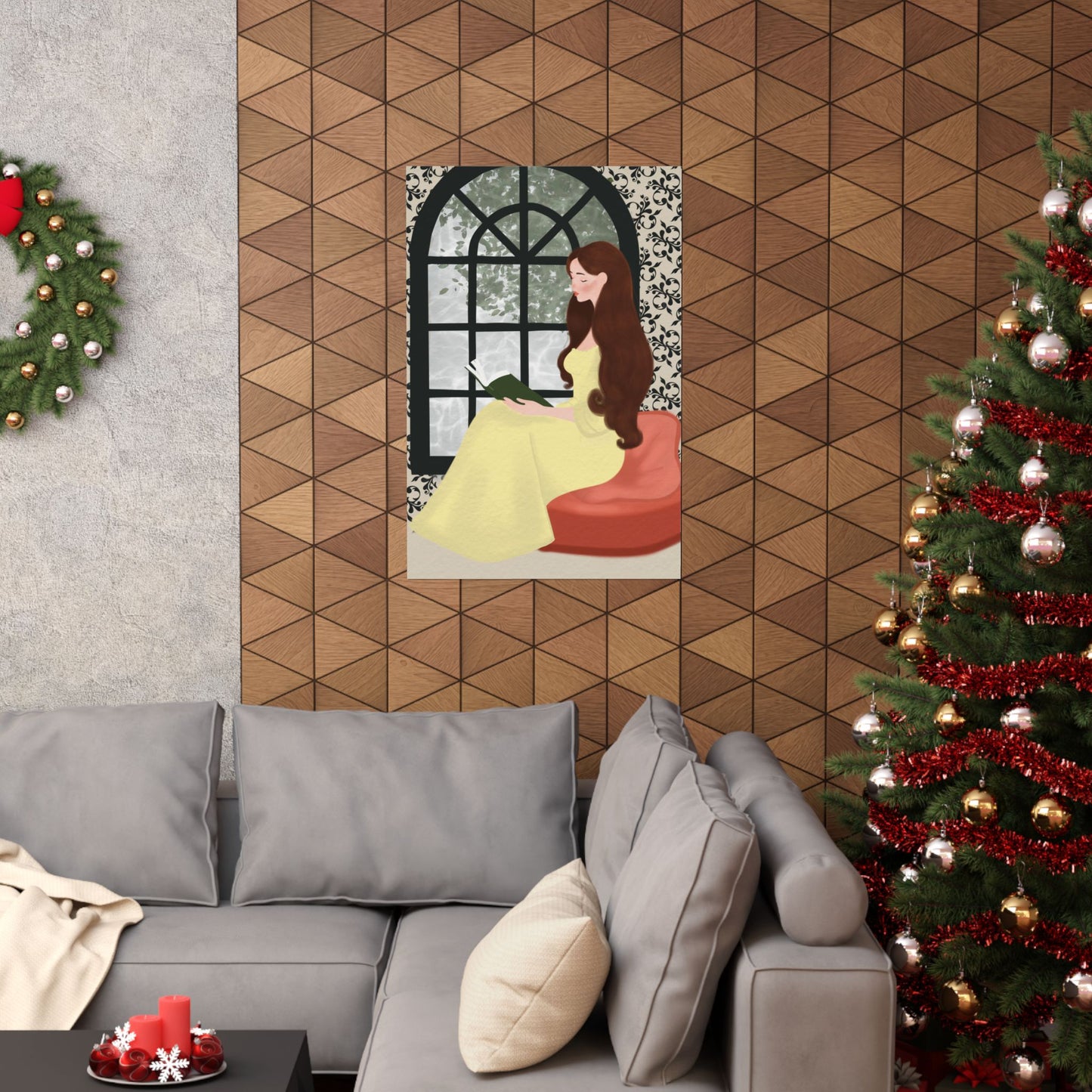 Quite mindset - Frameless Art Print for Cozy Home Decor