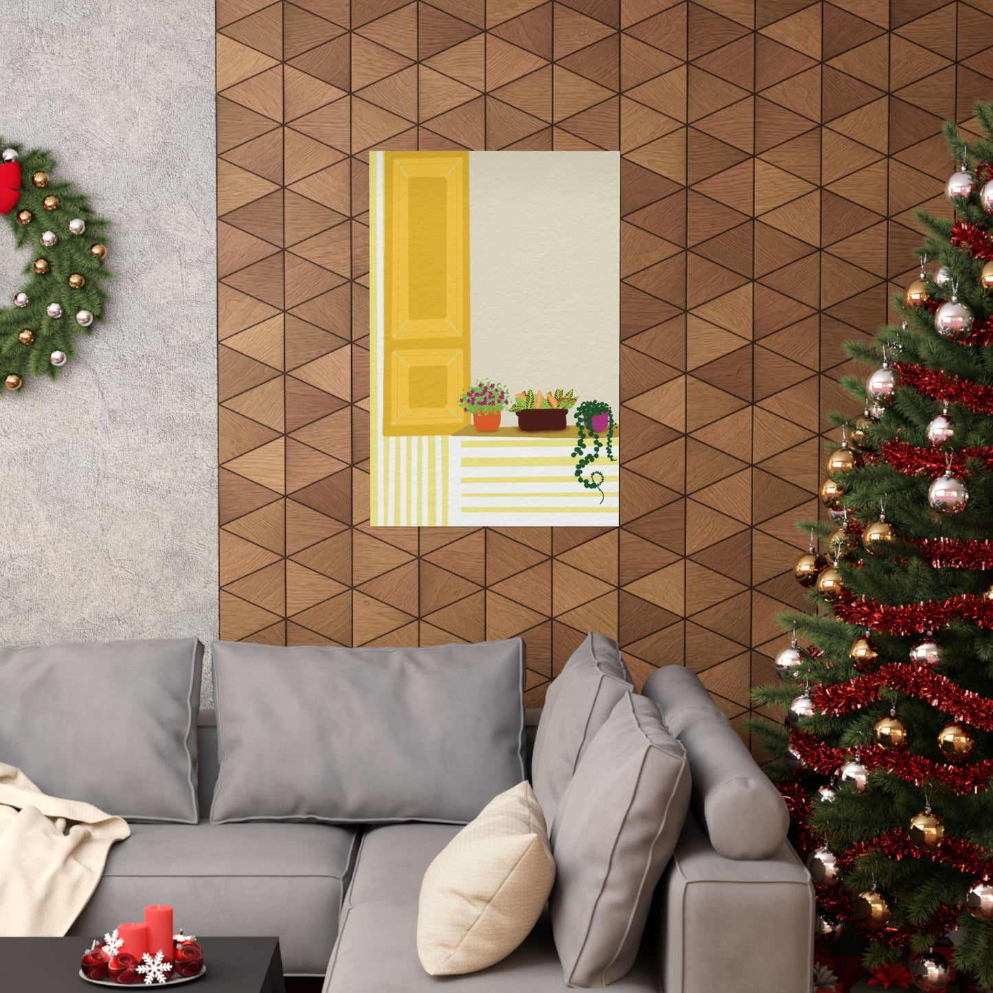 Bright Place - Frameless Art Print for Cozy Home Decor