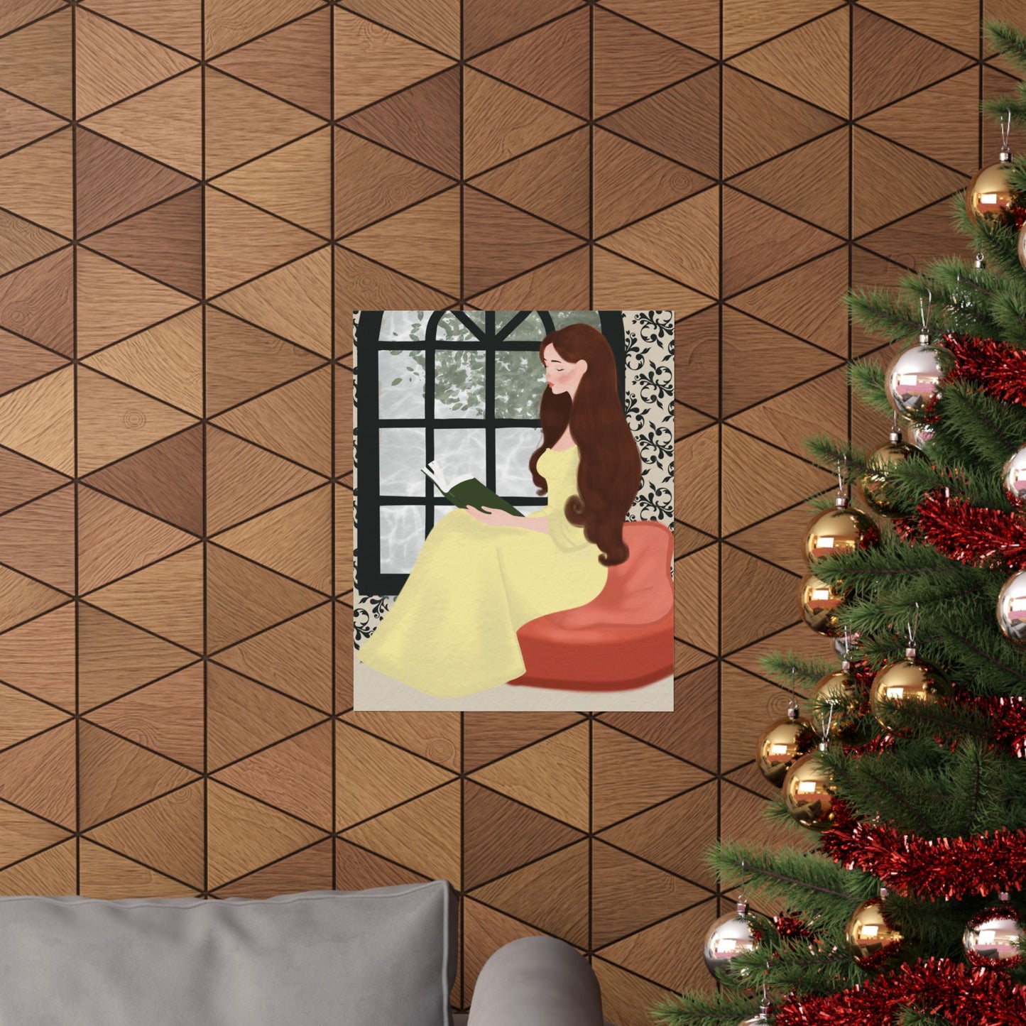 Quite mindset -  Frameless Art Print for Cozy Home Decor