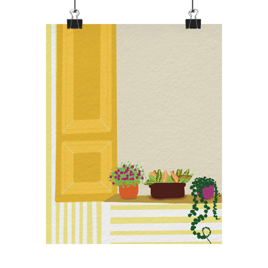 Bright Place -  Frameless Art Print for Cozy Home Decor