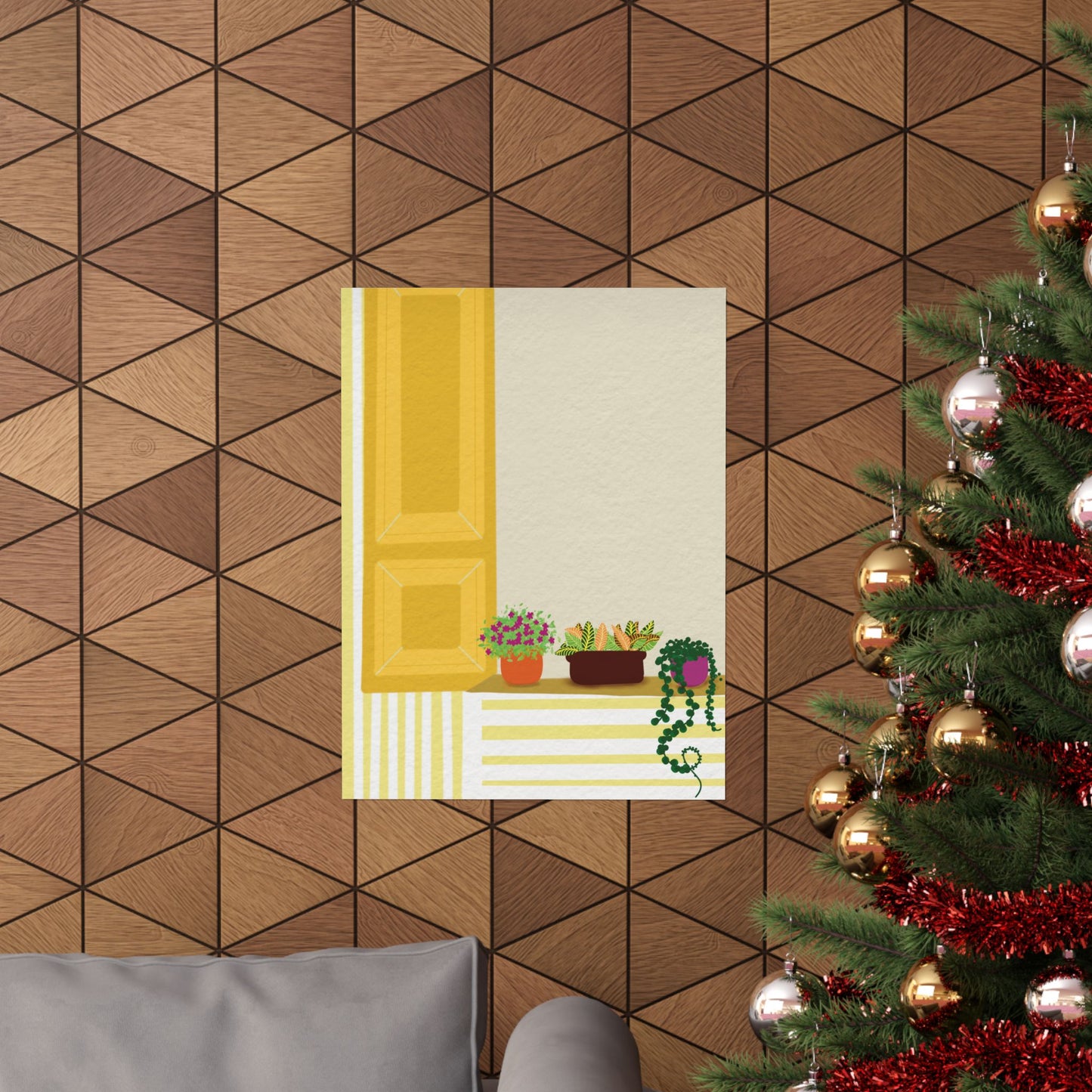 Bright Place -  Frameless Art Print for Cozy Home Decor