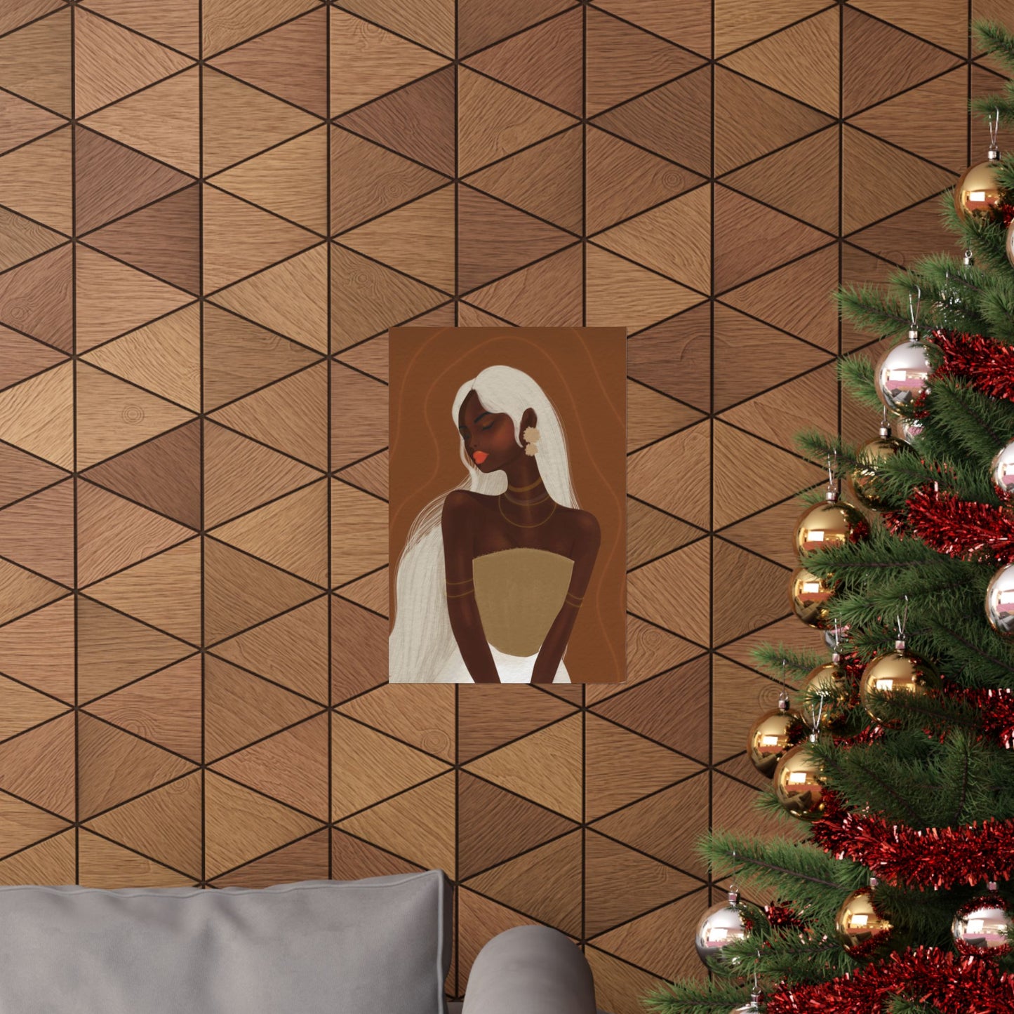 Goddess beauty-  Frameless Art Print for Cozy Home Decor