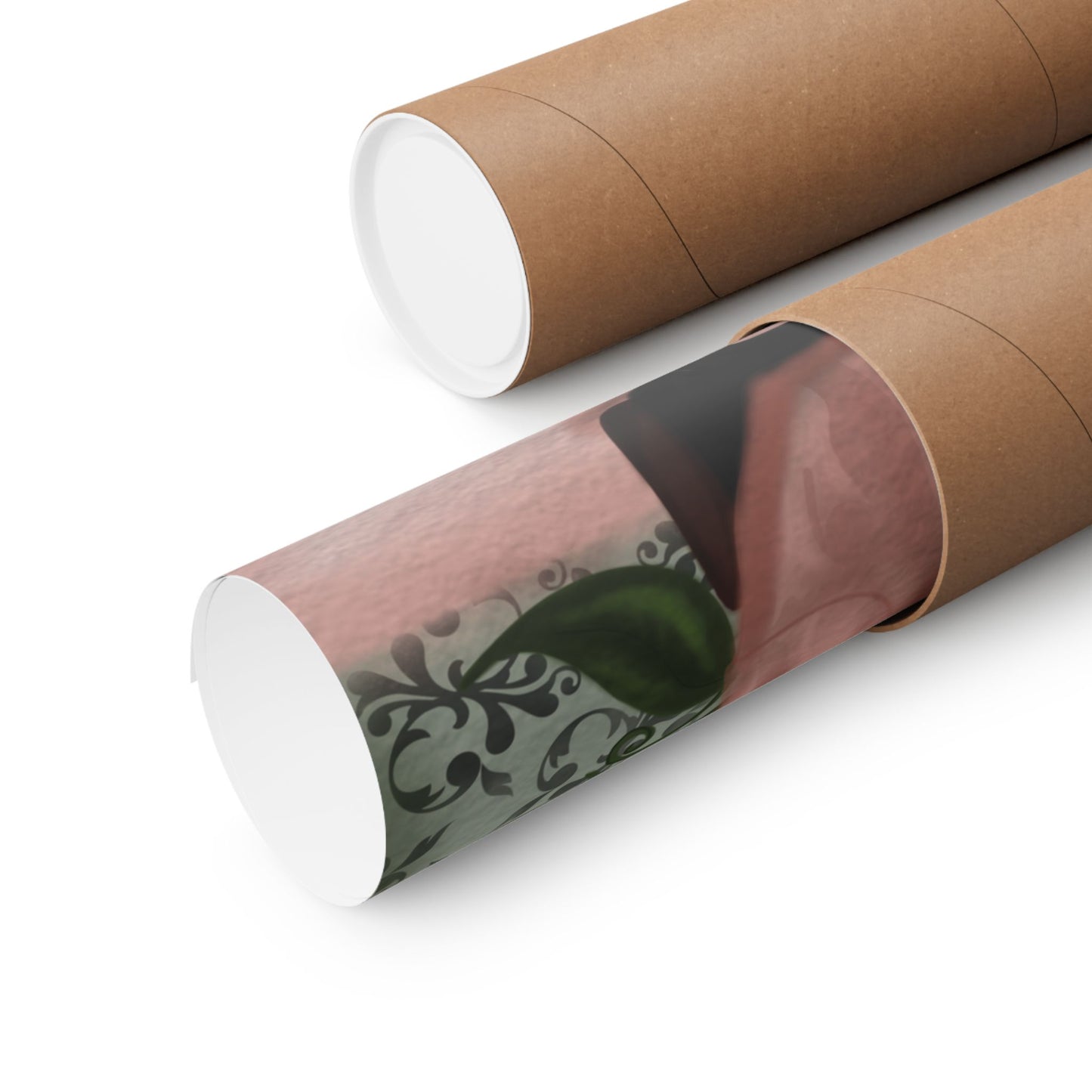 Elegant Solitude -  Frameless Art Print for Cozy Home Decor