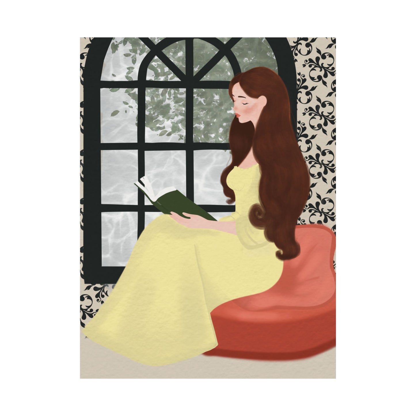 Quite mindset -  Frameless Art Print for Cozy Home Decor