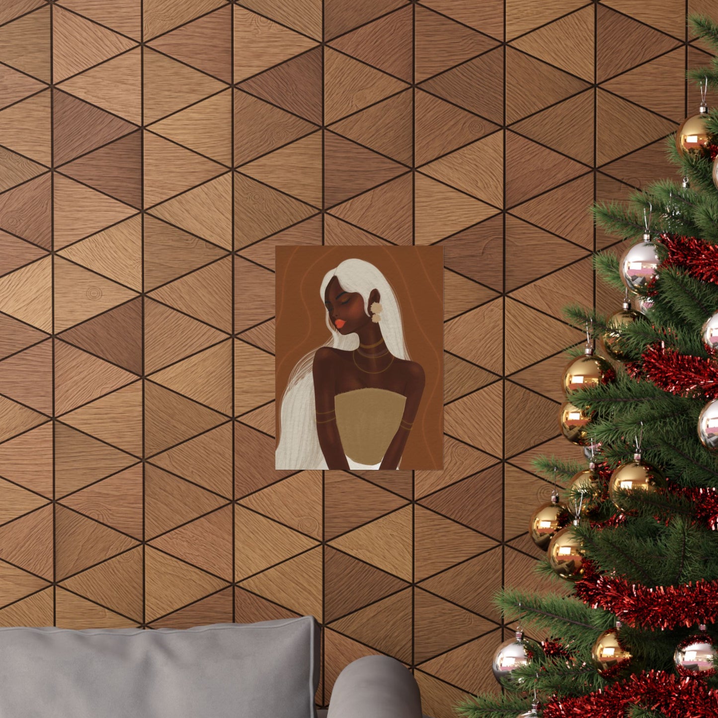 Goddess beauty-  Frameless Art Print for Cozy Home Decor