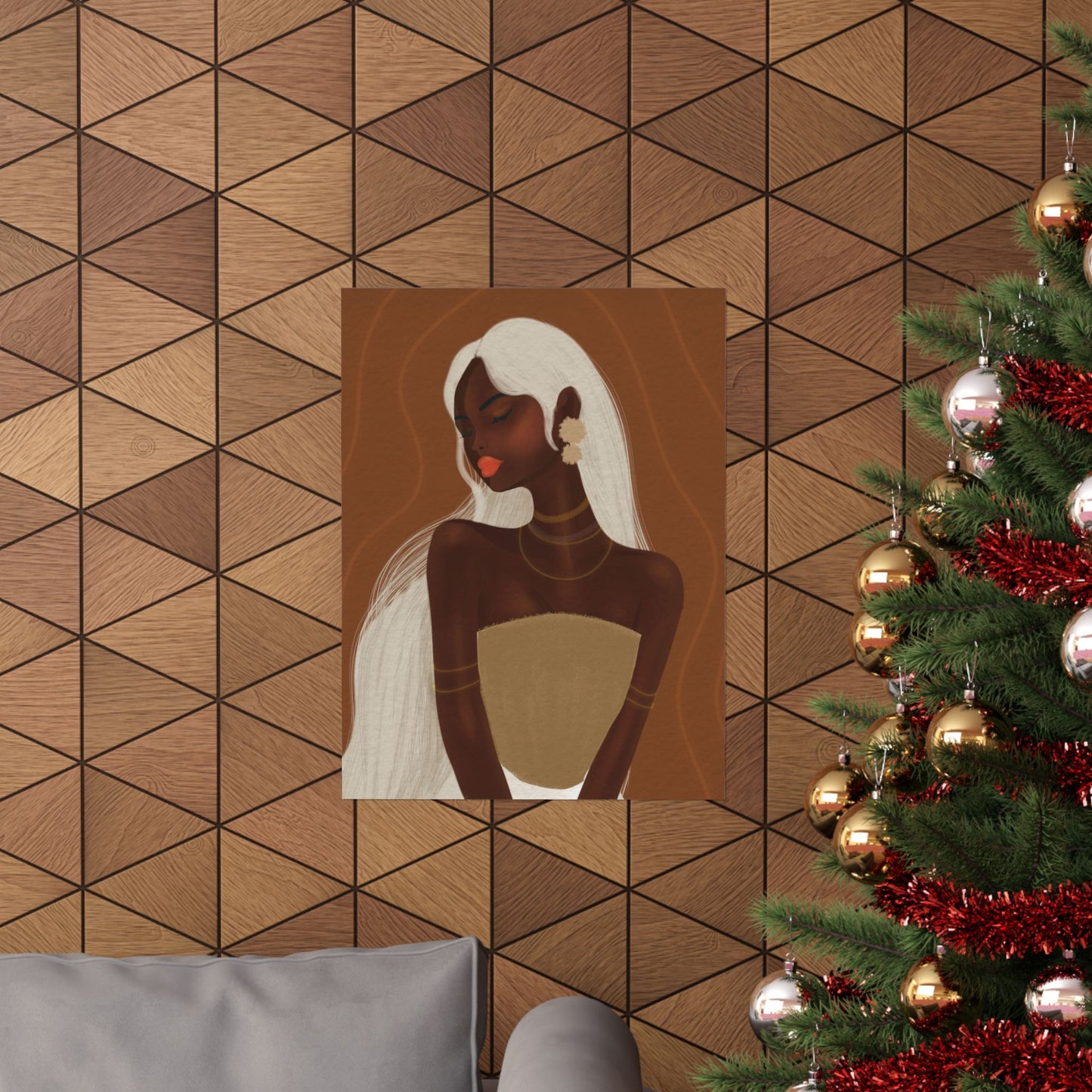 Goddess beauty-  Frameless Art Print for Cozy Home Decor