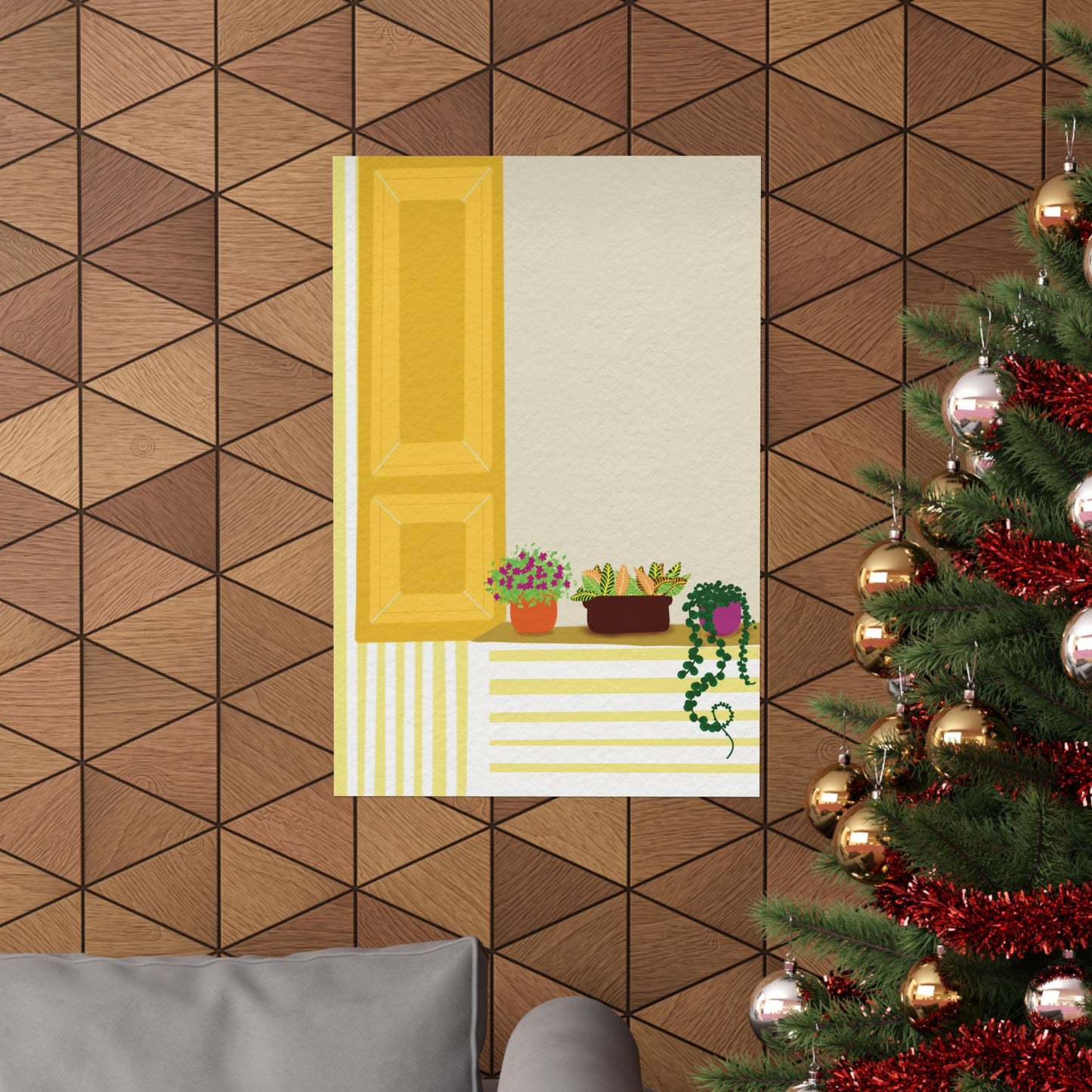 Bright Place -  Frameless Art Print for Cozy Home Decor