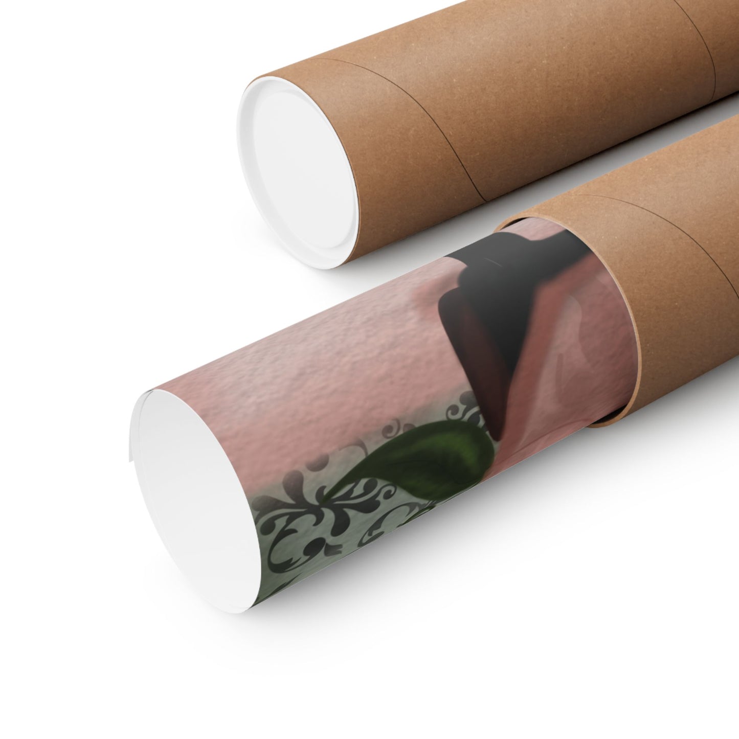 Elegant Solitude -  Frameless Art Print for Cozy Home Decor