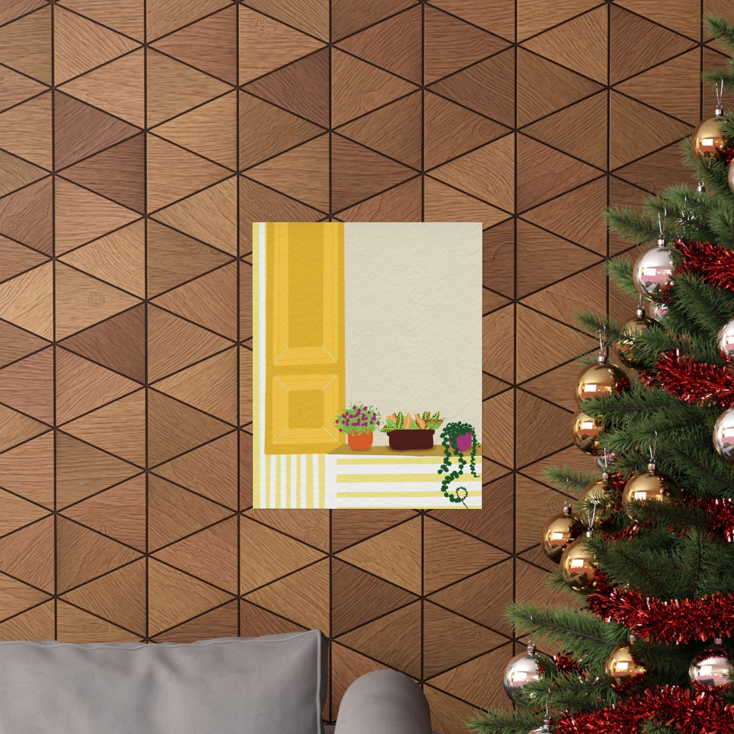 Bright Place -  Frameless Art Print for Cozy Home Decor