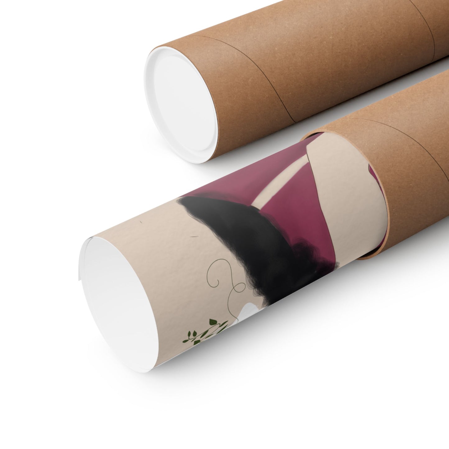 Soft Bloom -  Frameless Art Print for Cozy Home Decor