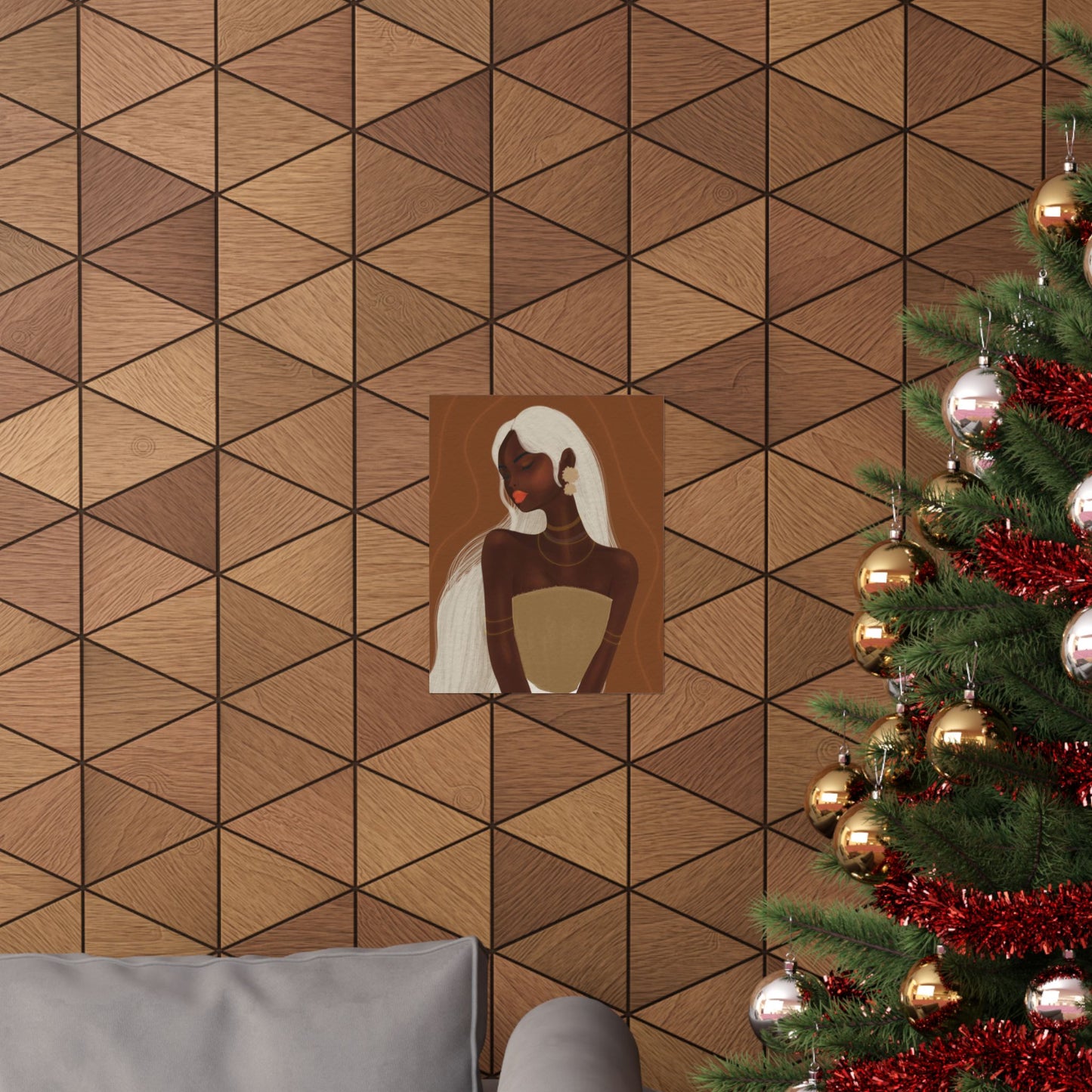 Goddess beauty-  Frameless Art Print for Cozy Home Decor