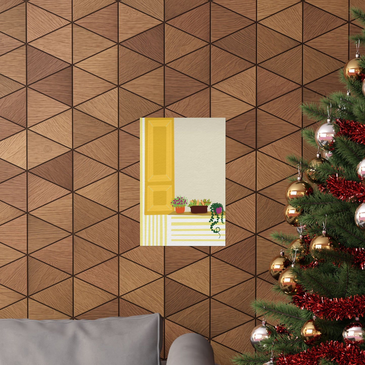 Bright Place -  Frameless Art Print for Cozy Home Decor