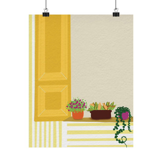 Bright Place -  Frameless Art Print for Cozy Home Decor