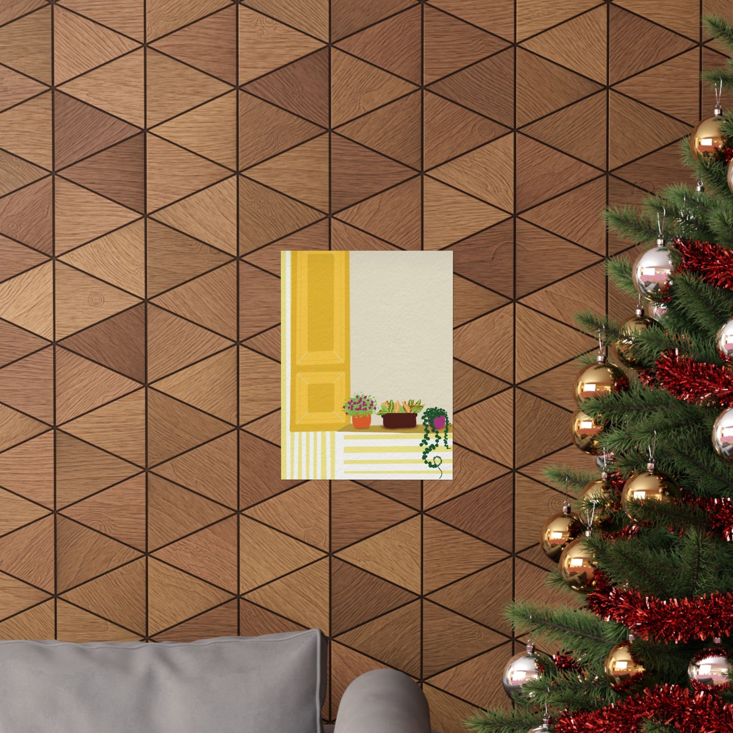 Bright Place -  Frameless Art Print for Cozy Home Decor