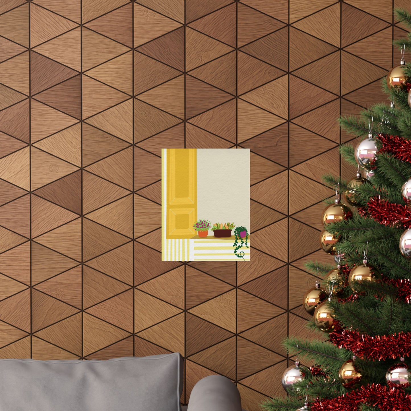 Bright Place -  Frameless Art Print for Cozy Home Decor