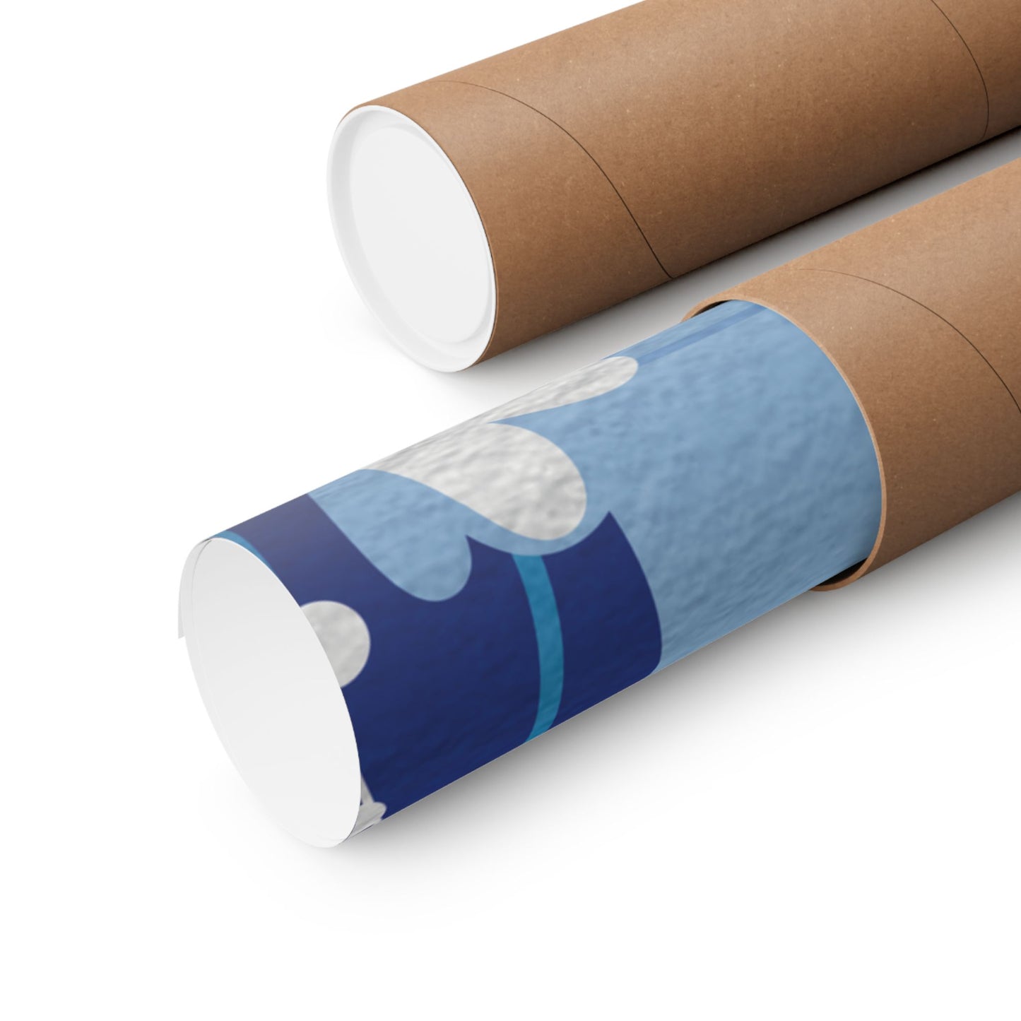 Feeling blue -  Frameless Art Print for Cozy Home Decor